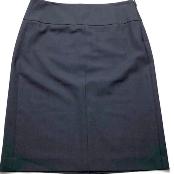EUC | Theory Rokita C Simple Wool Pencil Skirt - Picture 1 of 2